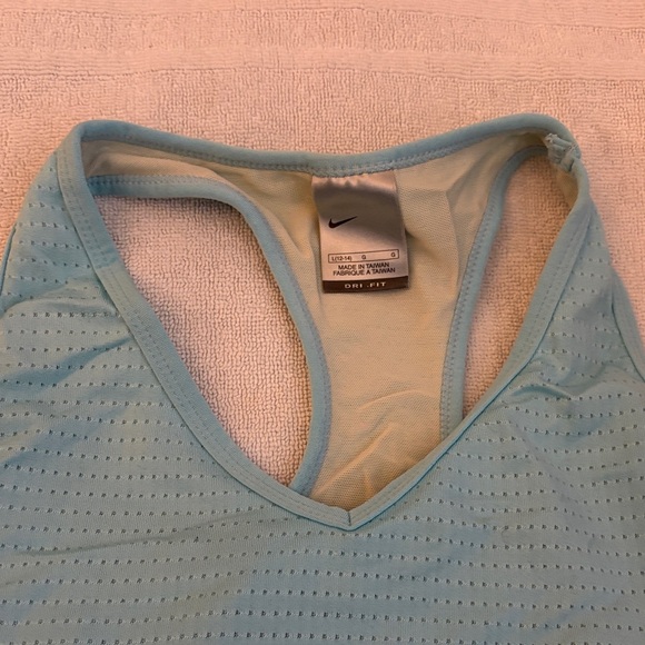 Nike Light Blue Sports Bra - Picture 4 of 10